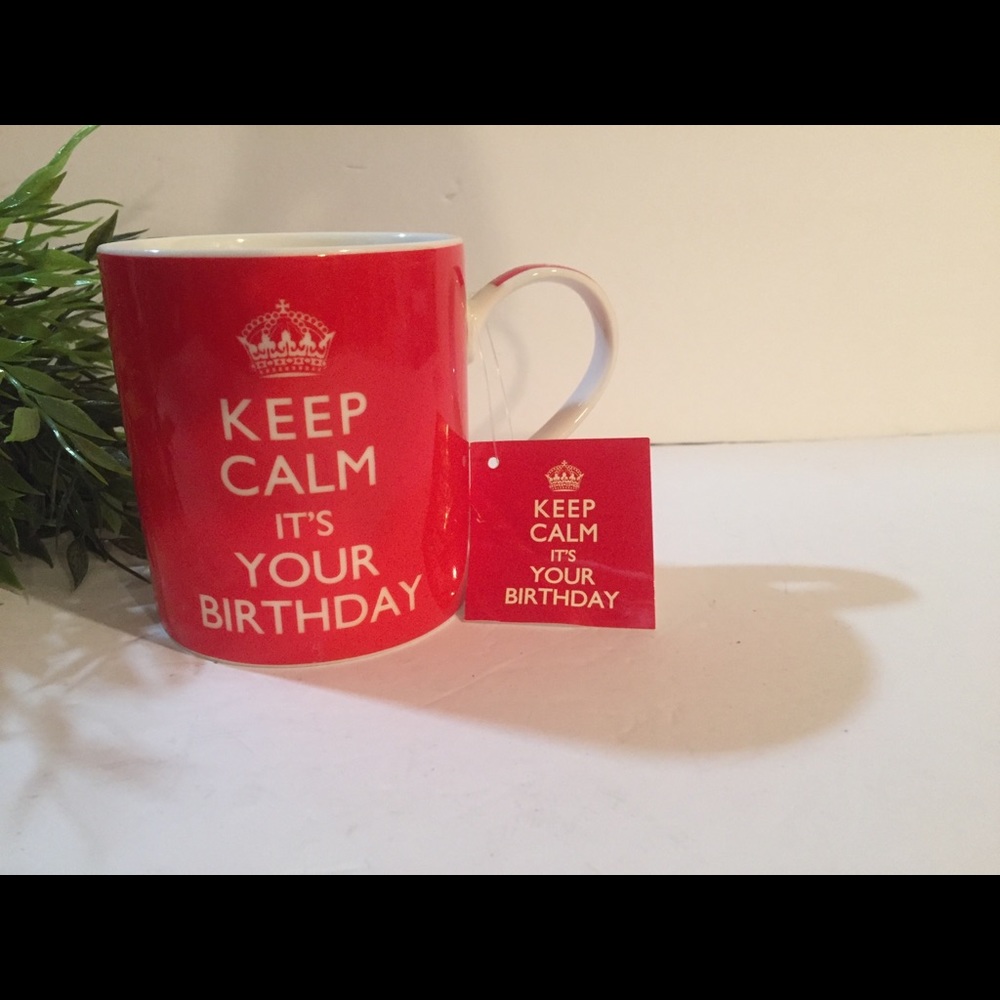 Dr. Who KEEP CALM ITS YOUR BIRTHDAY Mug New!!